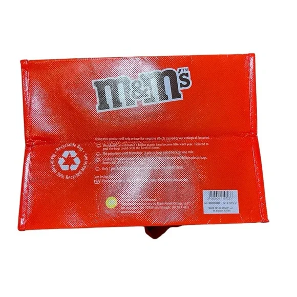 M&M'S WORLD TOTE BAG VIBRANT COLORS & GREEN COFFEE MUG - Picture 9 of 11